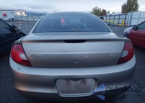 2001 Plymouth Neon Highline из США, поврежденный, VIN 1P3ES46C51D170423